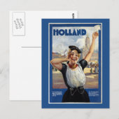 Nederlands reisposter Briefkaart (Voorkant / Achterkant)