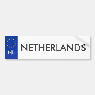 Nederlands rijbewijssticker bumpersticker