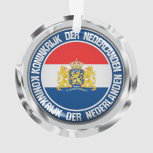 Nederlands Rond Embleem Ornament
