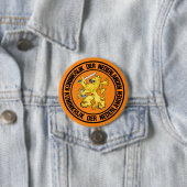 Nederlands Rond Embleem Ronde Button 7,6 Cm (In situ)
