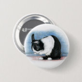 Nederlands Ronde Button 5,7 Cm (Voorkant /achterkant)