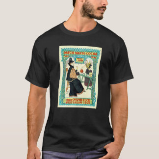 Nederlands Schaats Cocoa Art Nouveau Johann Georg  T-shirt