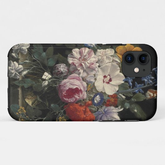 Nederlands schilderij Vaas Moody Bloemen Case-Mate iPhone Case (Achterkant (horizontaal))