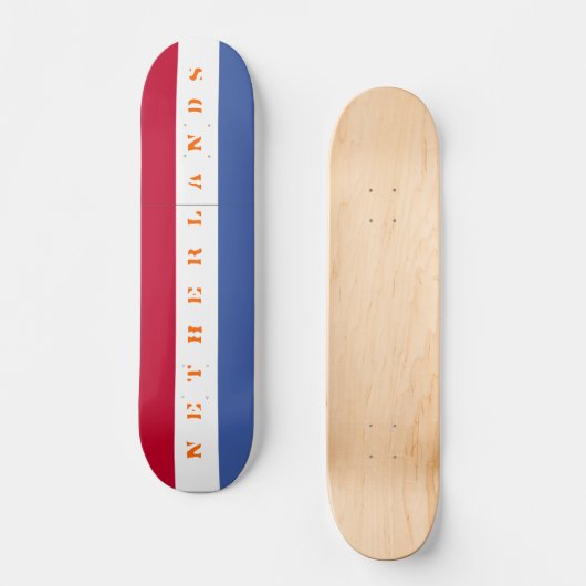 Nederlands skateboard (Voorkant)
