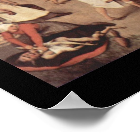 Nederlands spreekwoord - 1559 poster (Hoek)