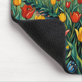 Nederlands tulpenveld muismat (Hoek)