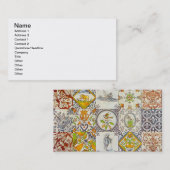 Nederlands Visitekaartje keramische tegels (Voorkant / Achterkant)