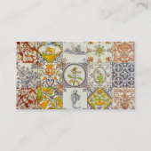 Nederlands Visitekaartje keramische tegels (Achterkant)