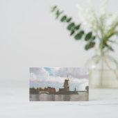 Nederlands Visitekaartje voor kunstschilders (Staand voorkant)