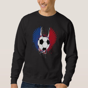 Nederlands Vlag Voetbal Football Wings Trui