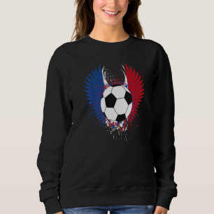 Nederlands Vlag Voetbal Football Wings Trui