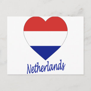 Nederlands Vlaggenhart Briefkaart