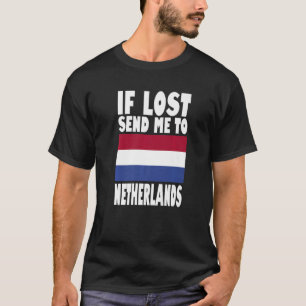 Nederlands vlaggenontwerp Als het verloren gaat, s T-shirt