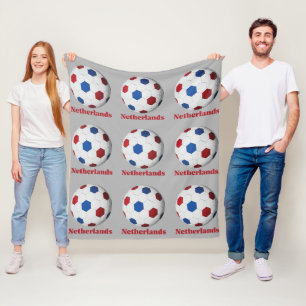 Nederlands Voetbal Fleece Deken