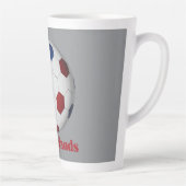 Nederlands Voetbal Latte Mok (Rechts)
