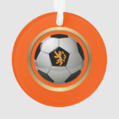 Nederlands Voetbal, Nederlands lion op Sinaasappel Ornament (achterkant)