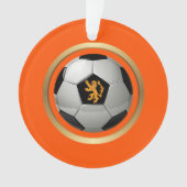 Nederlands Voetbal, Nederlands lion op Sinaasappel Ornament (voorkant)