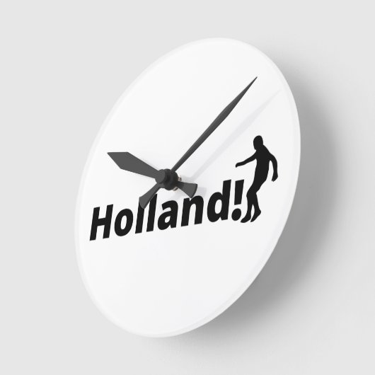 Nederlands voetbal ronde klok (Hoek)