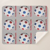 Nederlands Voetbal Sherpa Deken (Voorkant (horizontaal))