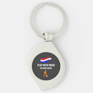 Nederlands Voetbal Trots 2026 T-Shirt Sleutelhanger