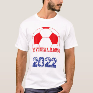 Nederlands Voetbal Vlag 2022 - Holland Footba T-shirt