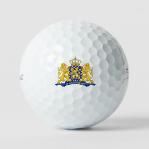Nederlands Wapen op Wit tpv1 gbcnt Golfballen