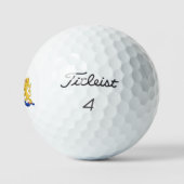 Nederlands Wapen op Wit tpv1 gbcnt Golfballen (Logo)