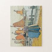 Nederlands waterfront legpuzzel (Verticaal)