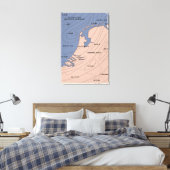 Nederlands Weerbericht Canvas Afdruk (Insitu (Slaapkamer))