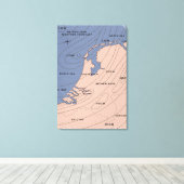 Nederlands Weerbericht Canvas Afdruk (Insitu (Houten vloer))