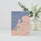 Nederlands Weerbericht Uitnodiging Briefkaart (Staand voorkant)