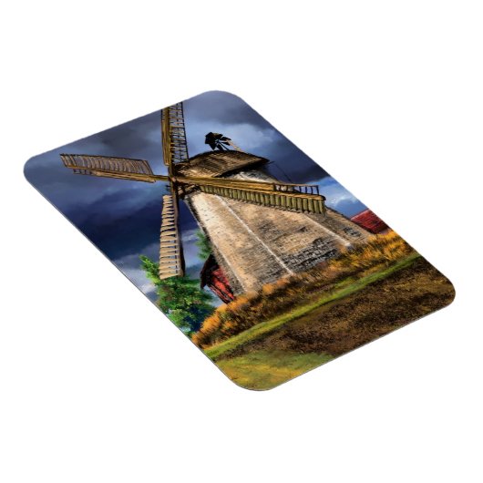Nederlands windmolen magneet (Rechterzijde)