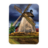 Nederlands windmolen magneet (Verticaal)