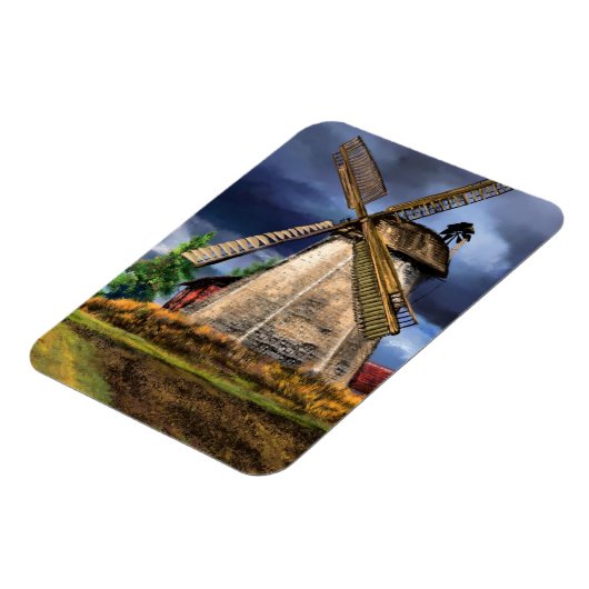 Nederlands windmolen magneet (Linkerzijde)