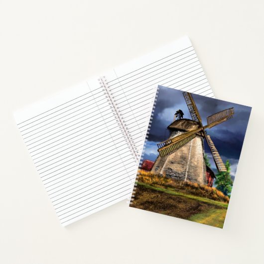 nederlands windmolen Notitieboek (Binnen)