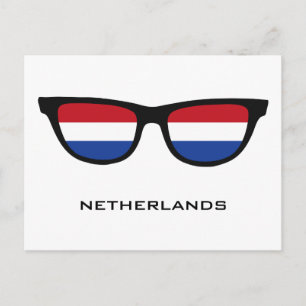 Nederlandse aangepaste tekst en kleuren briefkaart