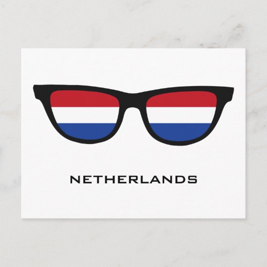 Nederlandse aangepaste tekst en kleuren briefkaart (Voorkant)