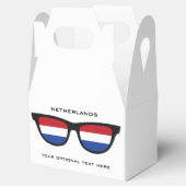 Nederlandse aangepaste tekst en kleurvoorkeur bedankdoosjes (Geopend)