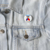Nederlandse Ace-medaille Ronde Button 3,2 Cm (In situ)