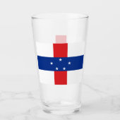 Nederlandse Antillen Glas (Voorkant)
