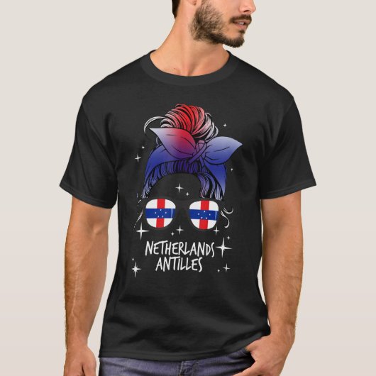 Nederlandse Antillen T-shirt (Voorkant)