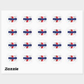 Nederlandse Antillen Vlag Sticker (Vel)