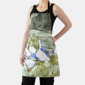 Nederlandse Art Nouveau Eenden en Ganzen Schort (Insitu)