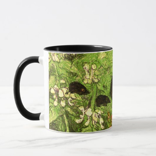 Nederlandse Art Nouveau Egel en Baby's Mok (Links)