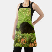 Nederlandse Art Nouveau Egel en Baby's Schort (Insitu)