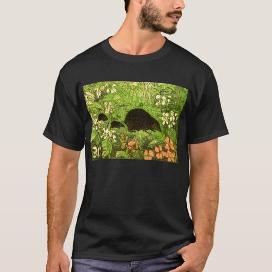 Nederlandse Art Nouveau Egel en Baby's T-shirt