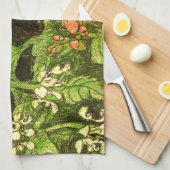 Nederlandse Art Nouveau Egel en Baby's Theedoek (Quarter Fold)