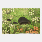 Nederlandse Art Nouveau Egel en Baby's Theedoek (Horizontaal)