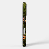 Nederlandse Art Nouveau Hagedis en Wildflowers Case-Mate iPhone Case (Achterkant / Rechts)