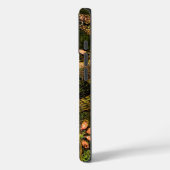 Nederlandse Art Nouveau Hagedis en Wildflowers Case-Mate iPhone Case (Achterkant / Links)